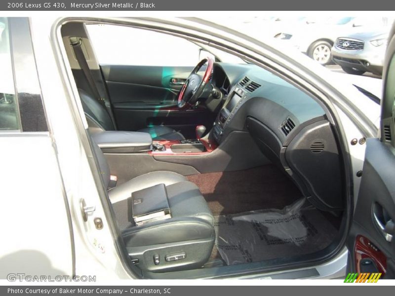 Mercury Silver Metallic / Black 2006 Lexus GS 430