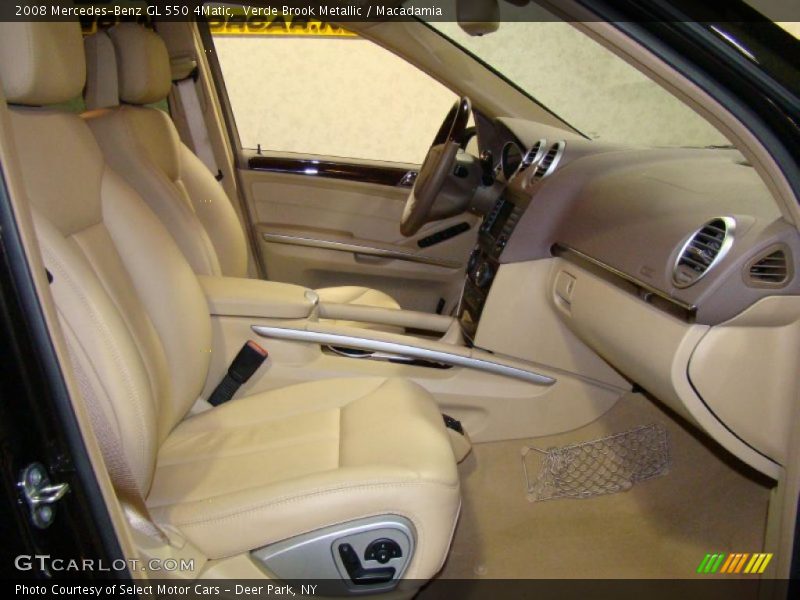 Verde Brook Metallic / Macadamia 2008 Mercedes-Benz GL 550 4Matic