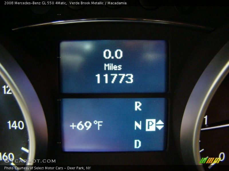 Verde Brook Metallic / Macadamia 2008 Mercedes-Benz GL 550 4Matic