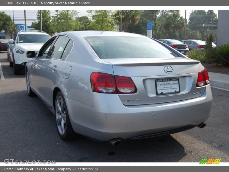 Mercury Silver Metallic / Black 2006 Lexus GS 430