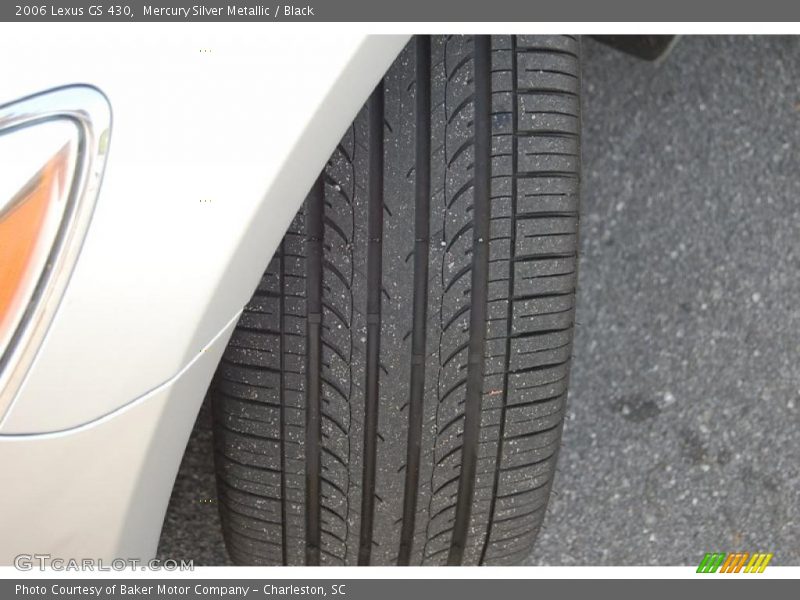 Mercury Silver Metallic / Black 2006 Lexus GS 430