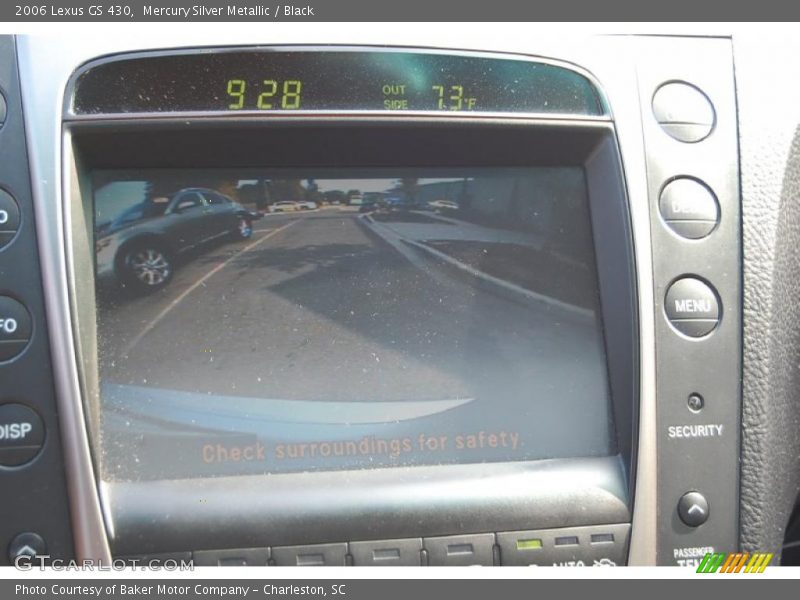 Mercury Silver Metallic / Black 2006 Lexus GS 430