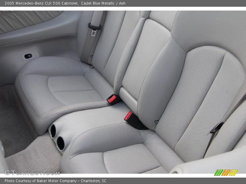 Cadet Blue Metallic / Ash 2005 Mercedes-Benz CLK 500 Cabriolet