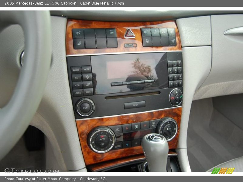 Cadet Blue Metallic / Ash 2005 Mercedes-Benz CLK 500 Cabriolet