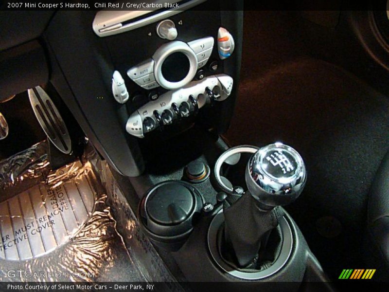Chili Red / Grey/Carbon Black 2007 Mini Cooper S Hardtop