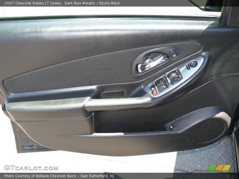 Dark Blue Metallic / Ebony Black 2007 Chevrolet Malibu LT Sedan