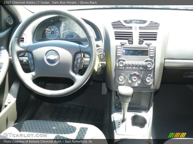 Dark Blue Metallic / Ebony Black 2007 Chevrolet Malibu LT Sedan