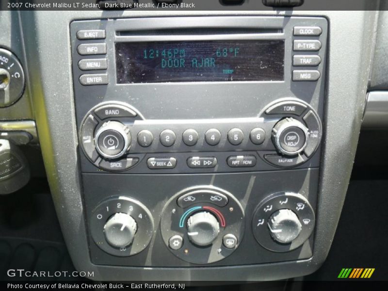 Dark Blue Metallic / Ebony Black 2007 Chevrolet Malibu LT Sedan