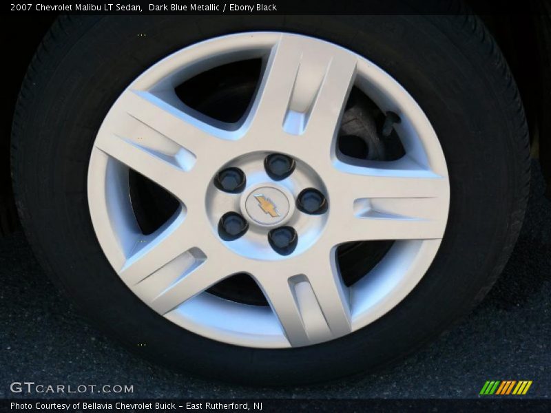 Dark Blue Metallic / Ebony Black 2007 Chevrolet Malibu LT Sedan