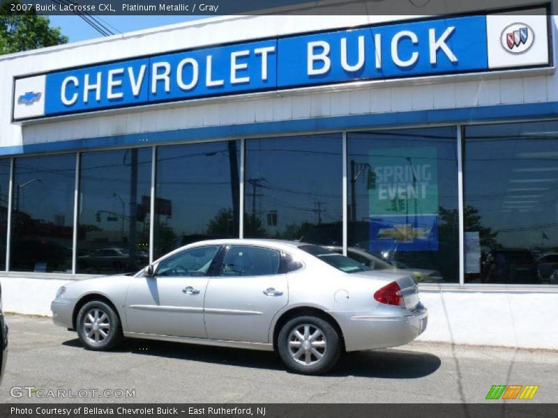 Platinum Metallic / Gray 2007 Buick LaCrosse CXL