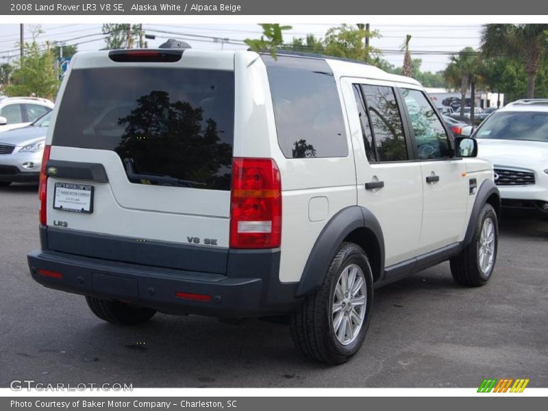 Alaska White / Alpaca Beige 2008 Land Rover LR3 V8 SE