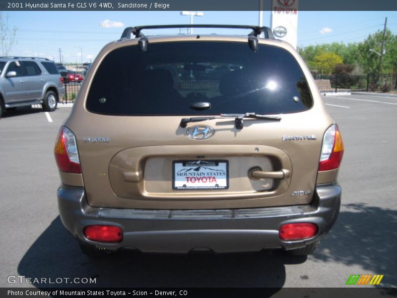 Sandstone / Beige 2001 Hyundai Santa Fe GLS V6 4WD
