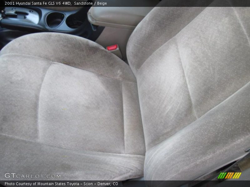 Sandstone / Beige 2001 Hyundai Santa Fe GLS V6 4WD