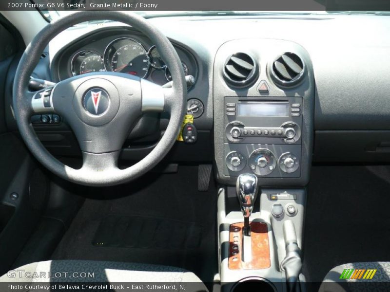 Granite Metallic / Ebony 2007 Pontiac G6 V6 Sedan
