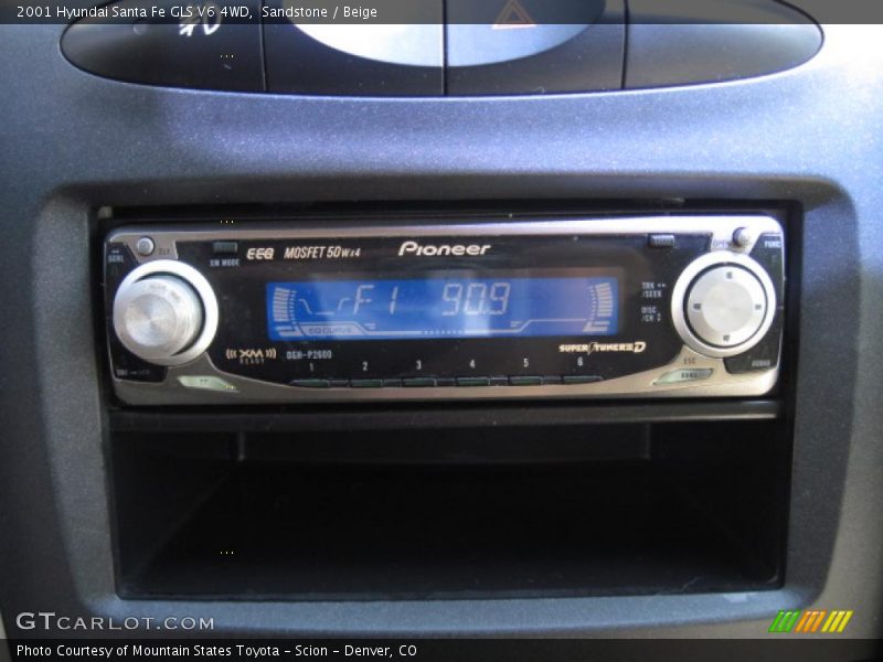 Sandstone / Beige 2001 Hyundai Santa Fe GLS V6 4WD