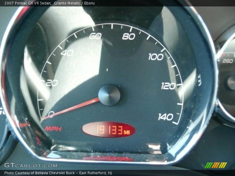 Granite Metallic / Ebony 2007 Pontiac G6 V6 Sedan