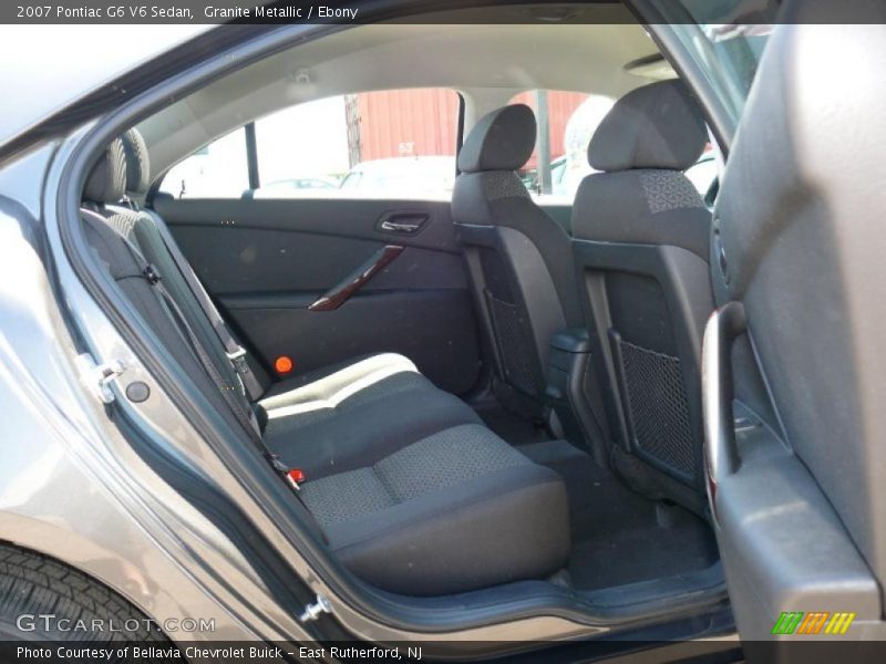 Granite Metallic / Ebony 2007 Pontiac G6 V6 Sedan
