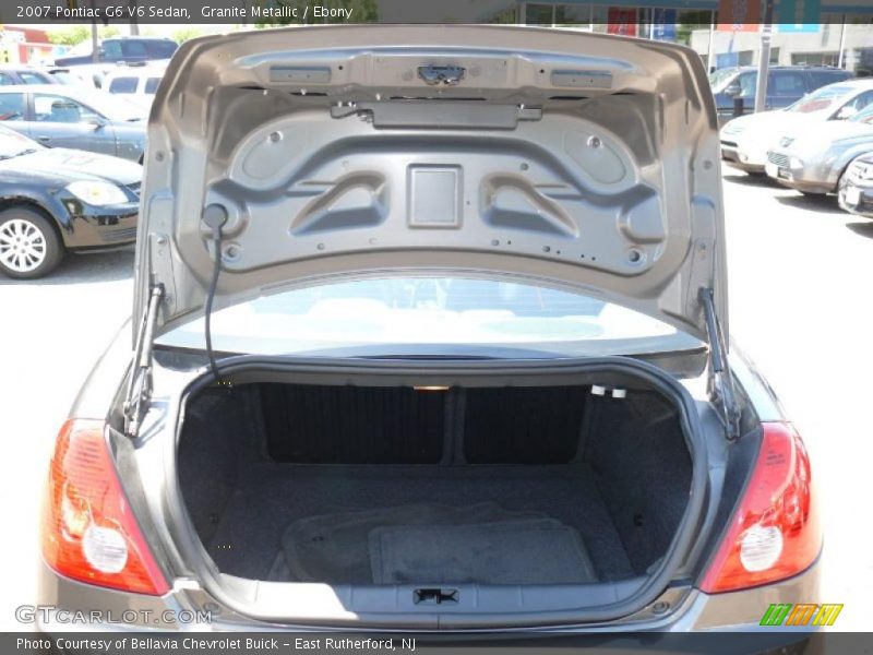 Granite Metallic / Ebony 2007 Pontiac G6 V6 Sedan