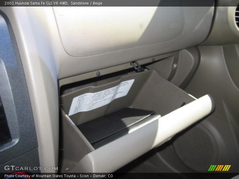 Sandstone / Beige 2001 Hyundai Santa Fe GLS V6 4WD