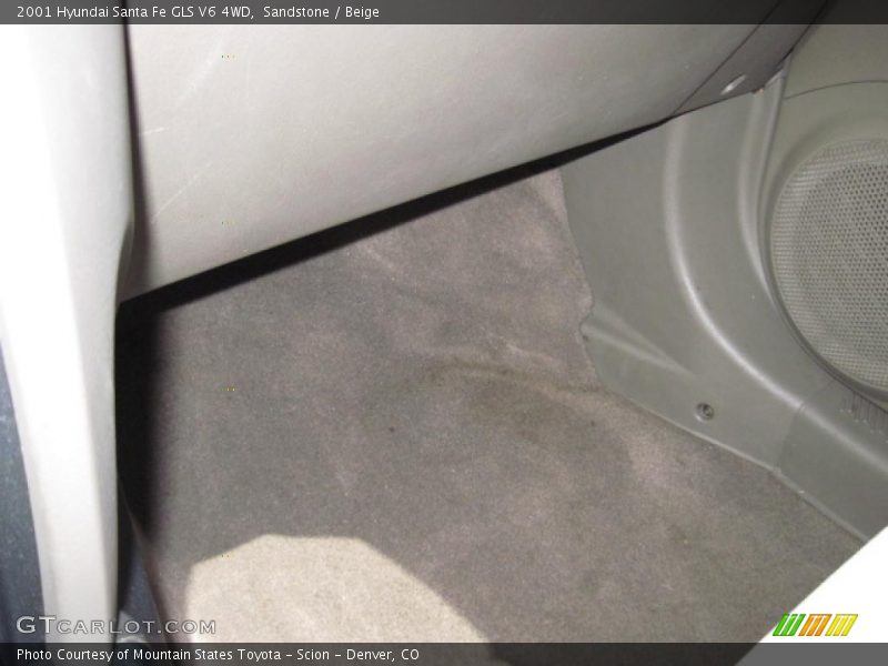 Sandstone / Beige 2001 Hyundai Santa Fe GLS V6 4WD