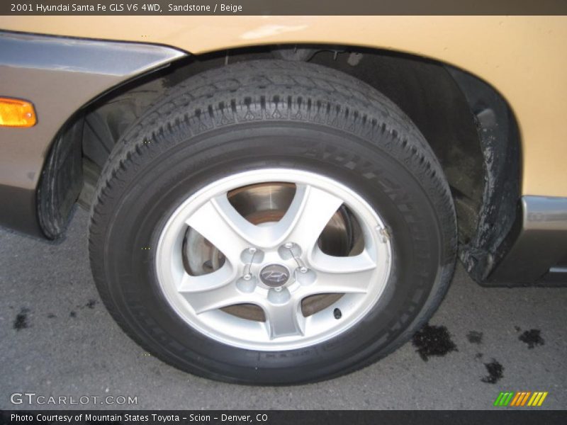 Sandstone / Beige 2001 Hyundai Santa Fe GLS V6 4WD