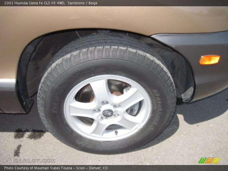 Sandstone / Beige 2001 Hyundai Santa Fe GLS V6 4WD