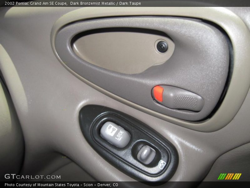 Dark Bronzemist Metallic / Dark Taupe 2002 Pontiac Grand Am SE Coupe