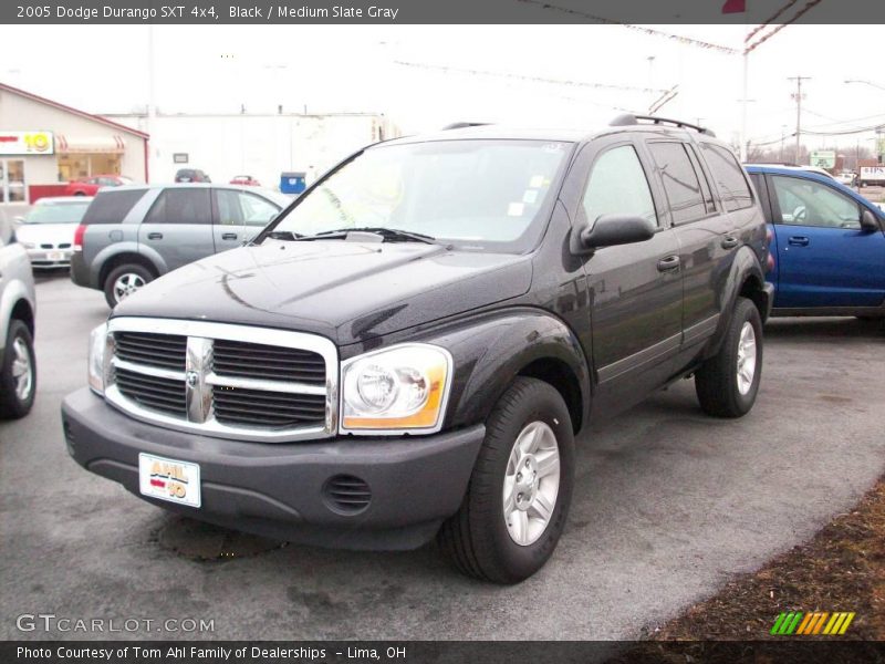 Black / Medium Slate Gray 2005 Dodge Durango SXT 4x4