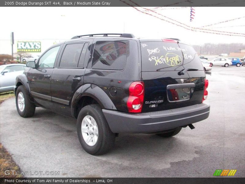 Black / Medium Slate Gray 2005 Dodge Durango SXT 4x4