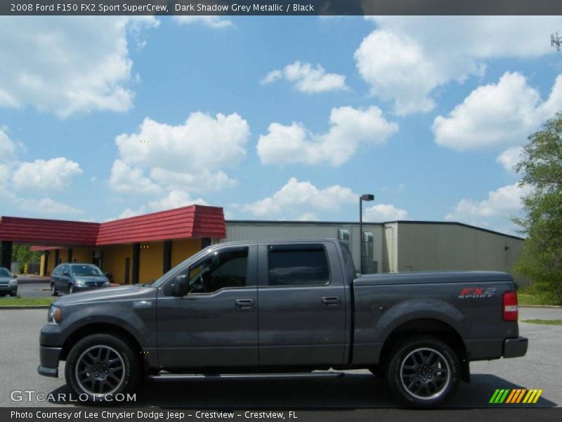 Dark Shadow Grey Metallic / Black 2008 Ford F150 FX2 Sport SuperCrew