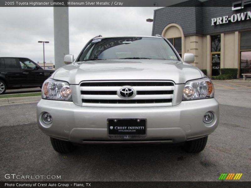 Millenium Silver Metallic / Gray 2005 Toyota Highlander Limited