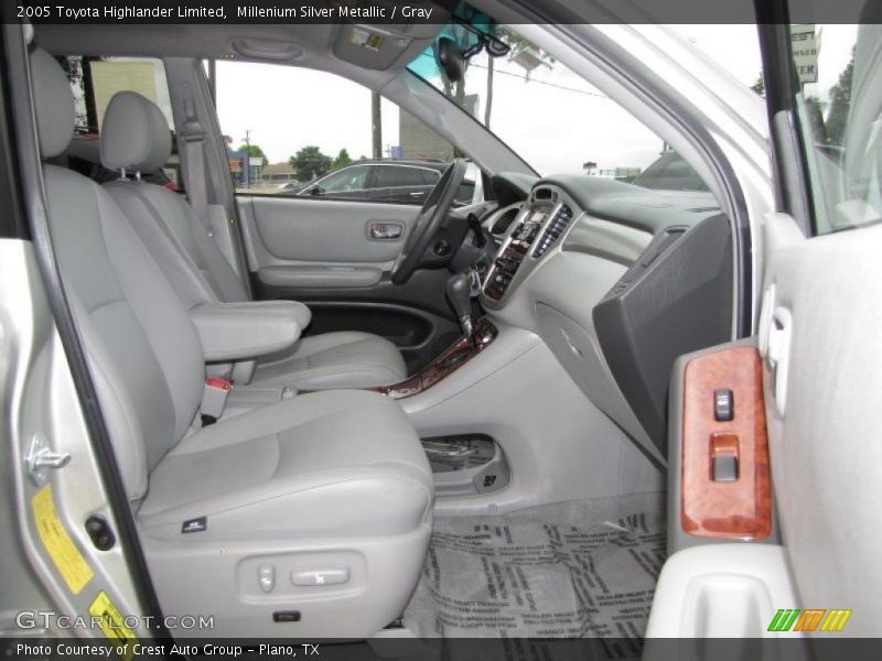 Millenium Silver Metallic / Gray 2005 Toyota Highlander Limited
