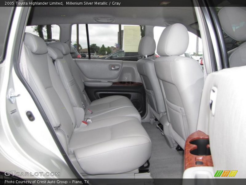 Millenium Silver Metallic / Gray 2005 Toyota Highlander Limited