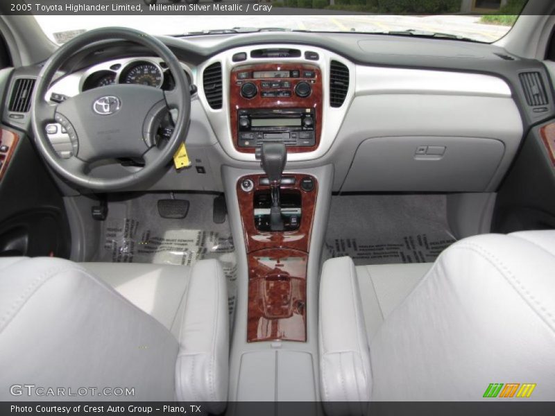 Millenium Silver Metallic / Gray 2005 Toyota Highlander Limited
