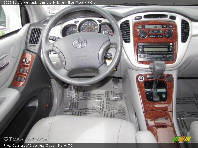 Millenium Silver Metallic / Gray 2005 Toyota Highlander Limited