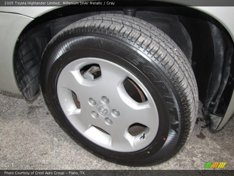 Millenium Silver Metallic / Gray 2005 Toyota Highlander Limited