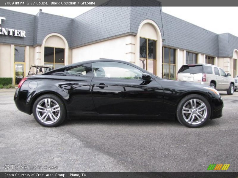 Black Obsidian / Graphite 2009 Infiniti G 37 Coupe