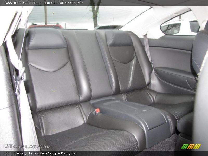 Black Obsidian / Graphite 2009 Infiniti G 37 Coupe