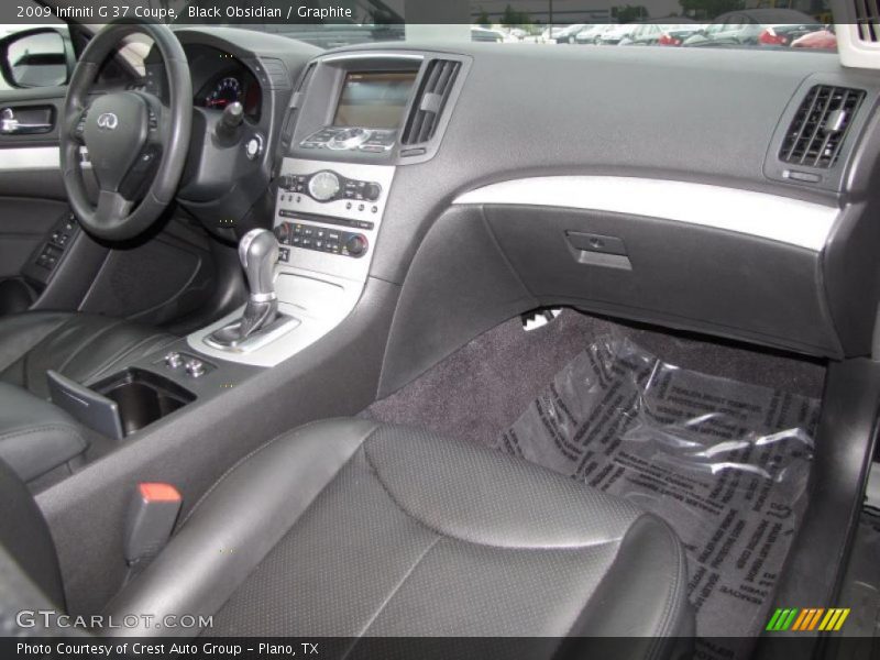Black Obsidian / Graphite 2009 Infiniti G 37 Coupe