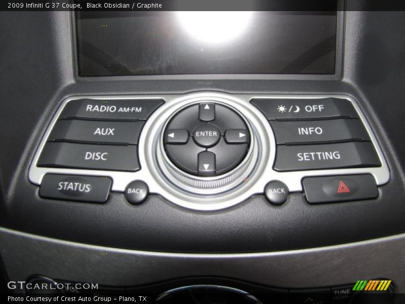 Black Obsidian / Graphite 2009 Infiniti G 37 Coupe