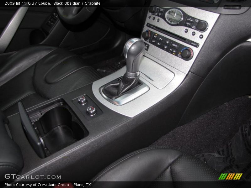 Black Obsidian / Graphite 2009 Infiniti G 37 Coupe