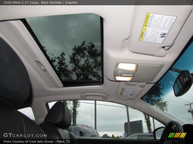 Black Obsidian / Graphite 2009 Infiniti G 37 Coupe