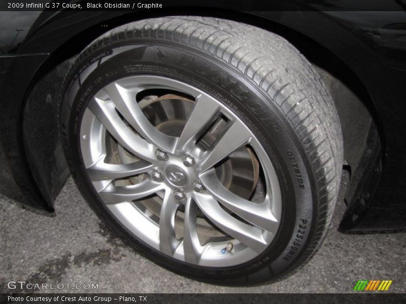 Black Obsidian / Graphite 2009 Infiniti G 37 Coupe