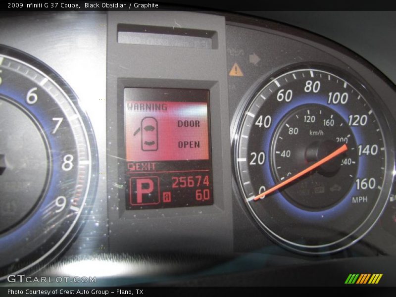 Black Obsidian / Graphite 2009 Infiniti G 37 Coupe
