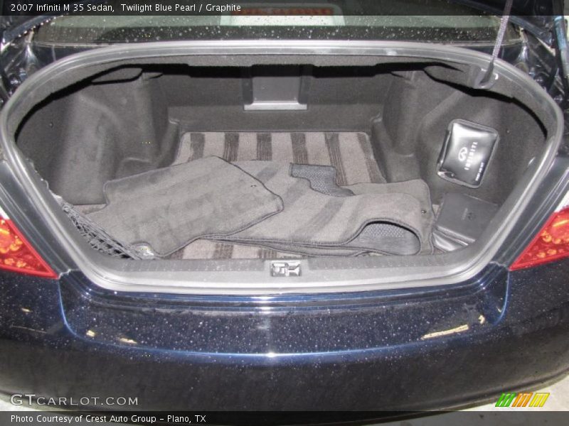 Twilight Blue Pearl / Graphite 2007 Infiniti M 35 Sedan