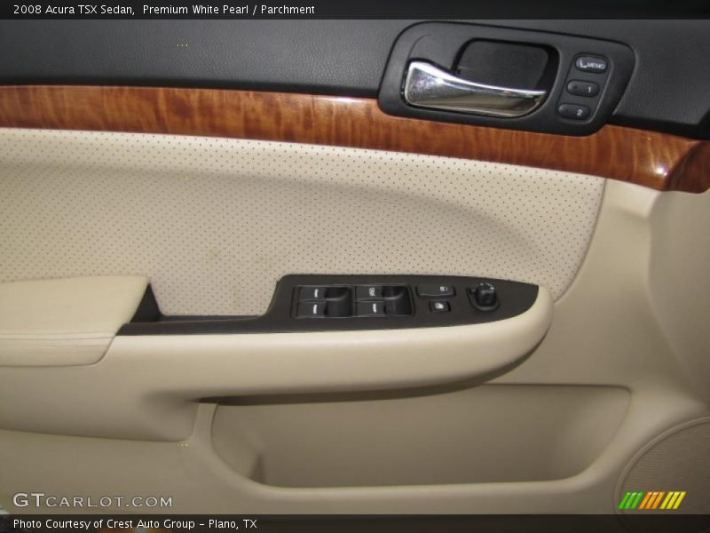 Premium White Pearl / Parchment 2008 Acura TSX Sedan