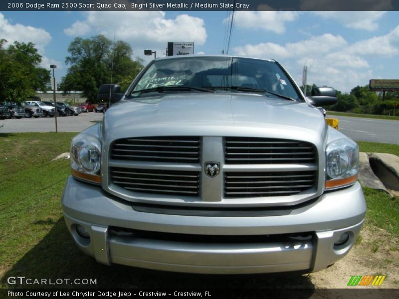 Bright Silver Metallic / Medium Slate Gray 2006 Dodge Ram 2500 Sport Quad Cab