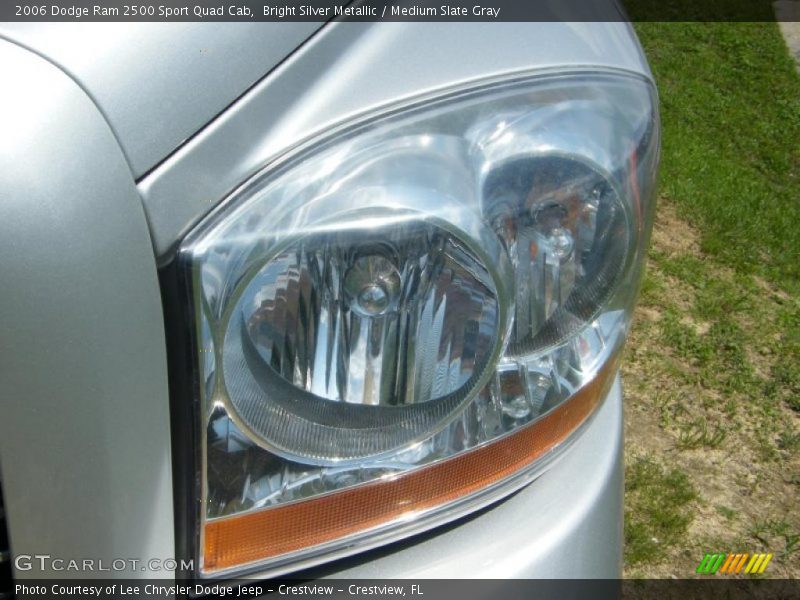 Bright Silver Metallic / Medium Slate Gray 2006 Dodge Ram 2500 Sport Quad Cab