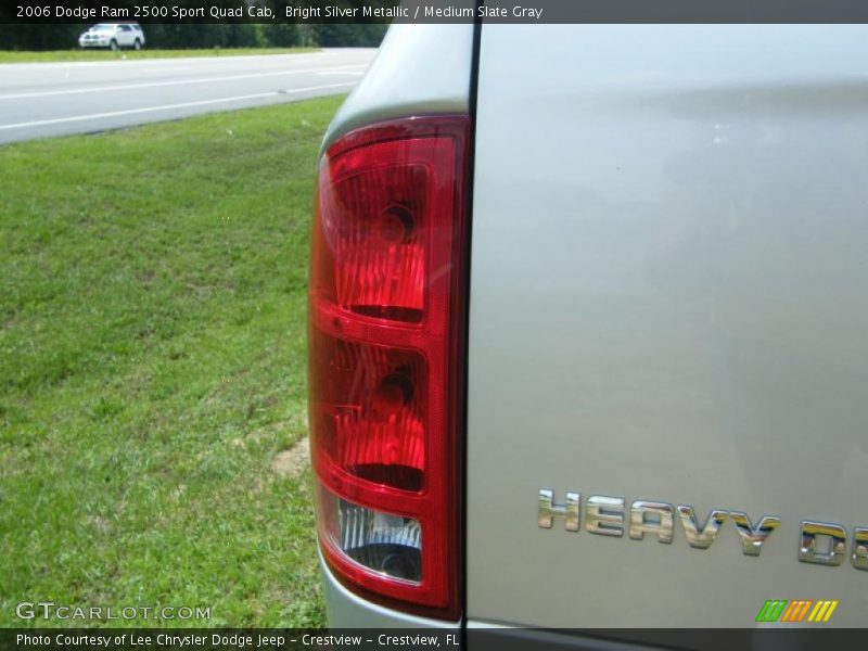 Bright Silver Metallic / Medium Slate Gray 2006 Dodge Ram 2500 Sport Quad Cab