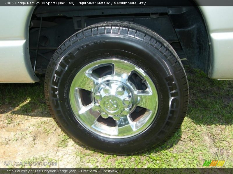 Bright Silver Metallic / Medium Slate Gray 2006 Dodge Ram 2500 Sport Quad Cab